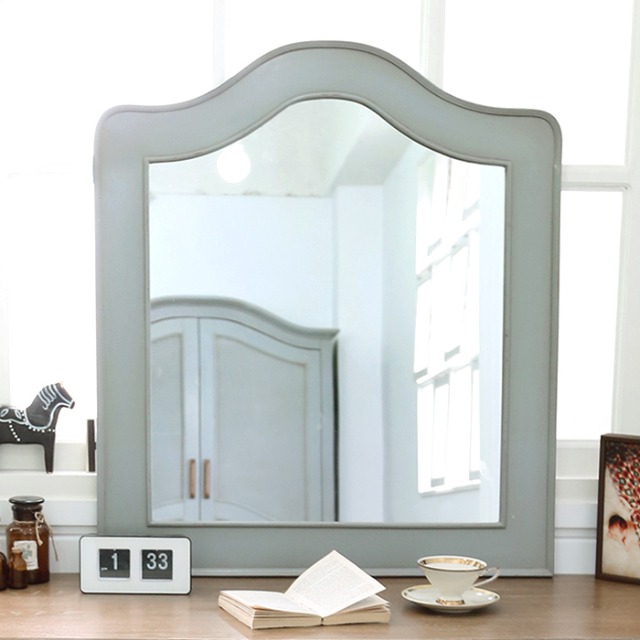 VANESS_DECO 원룸 아파트 실내 신혼집 혼수 사무실 작은집 인테리어 디자인 아울렛 가구 프렌치 프로방스 마지올리니 심플 화장대 거울