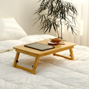 대나무 원목 접이식 책상 테이블 (S,M,L)